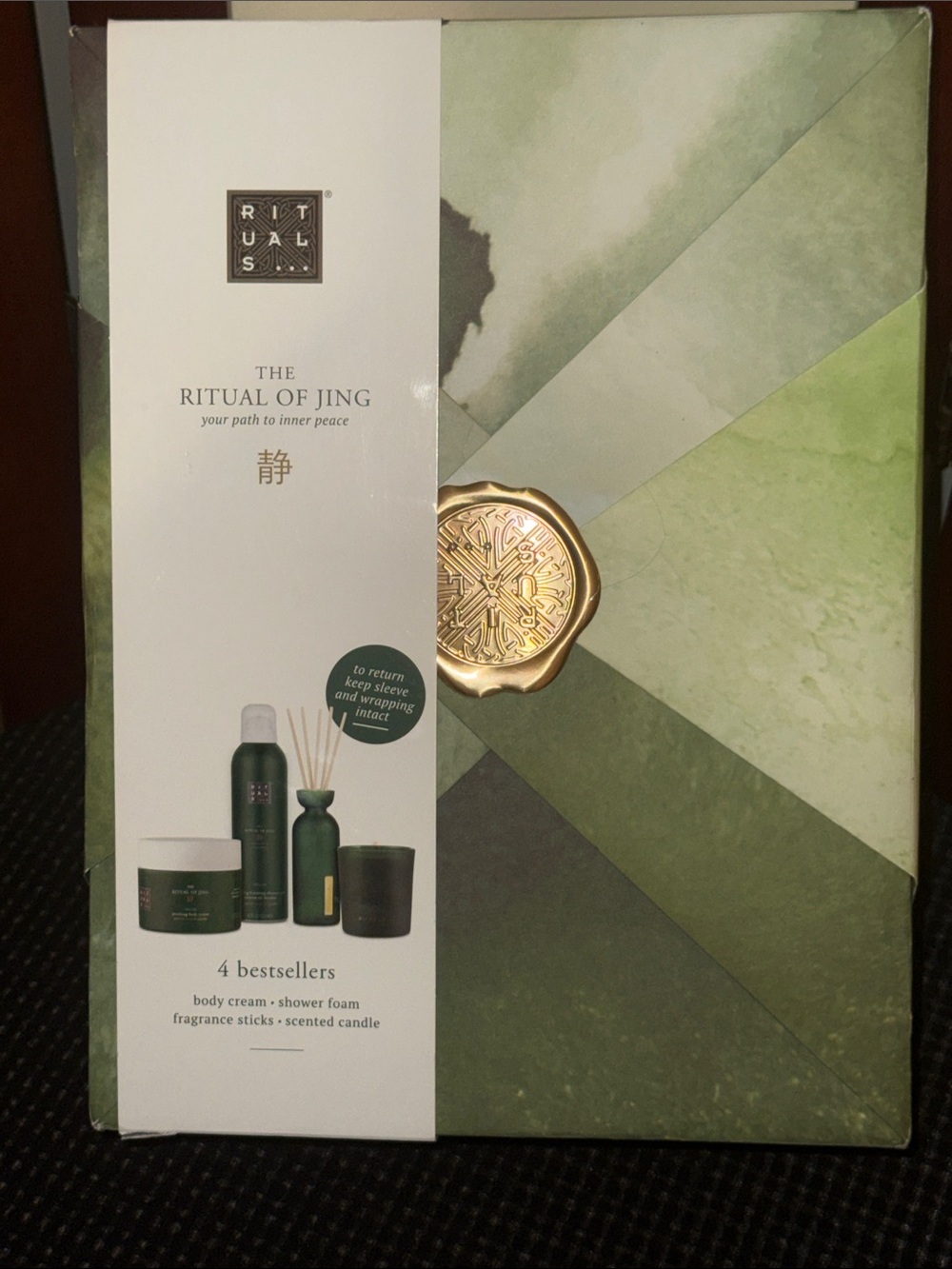 The Ritual of Jing Gift Set - 4pc set your path to inner peace NEW SEALED